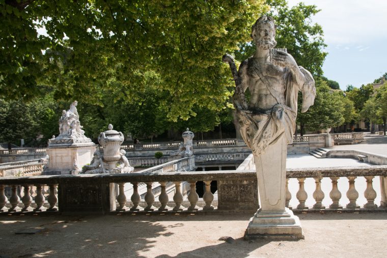 File:nîmes-Jardin De La Fontaine-Pan-20140526.jpg … destiné Statue Fontaine De Jardin
