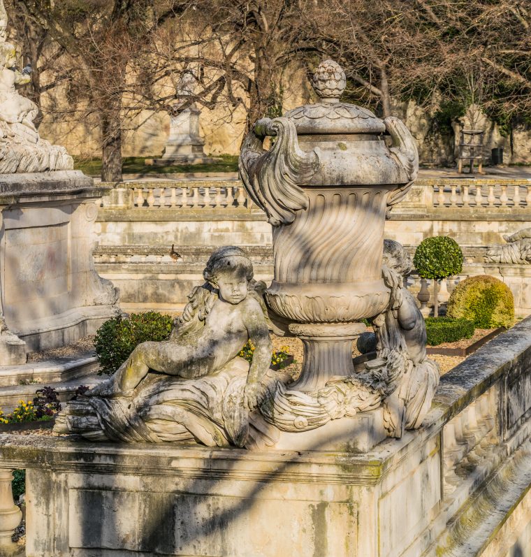 File:statue In Jardins De La Fontaine In Nimes 18.jpg … avec Statue Fontaine De Jardin