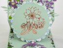 Foiled Easel Card With Anet | Couture Creations concernant Creation Petit Jardin