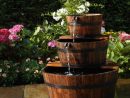 Fontaine De Jardin 3 Tonneaux En Cascade Edinburgh Ubbink ... serapportantà Vente Privée Jardin