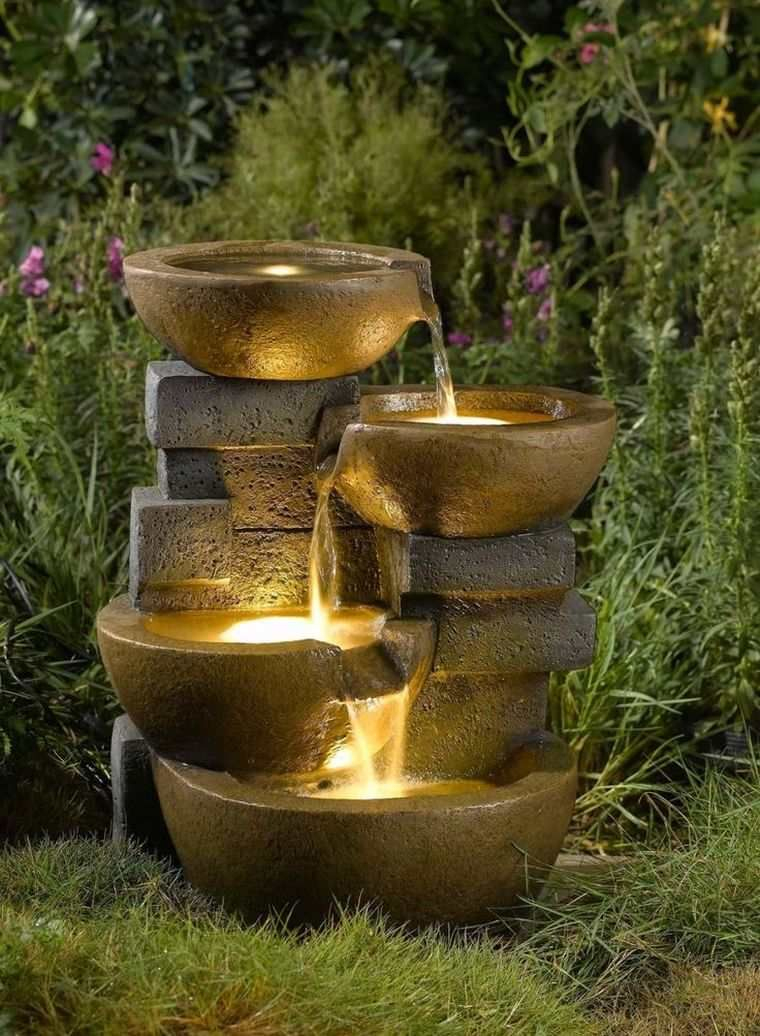 Fontaine De Jardin Et Décoration Zen Pour Extérieur … serapportantà Decoration Fontaine De Jardin
