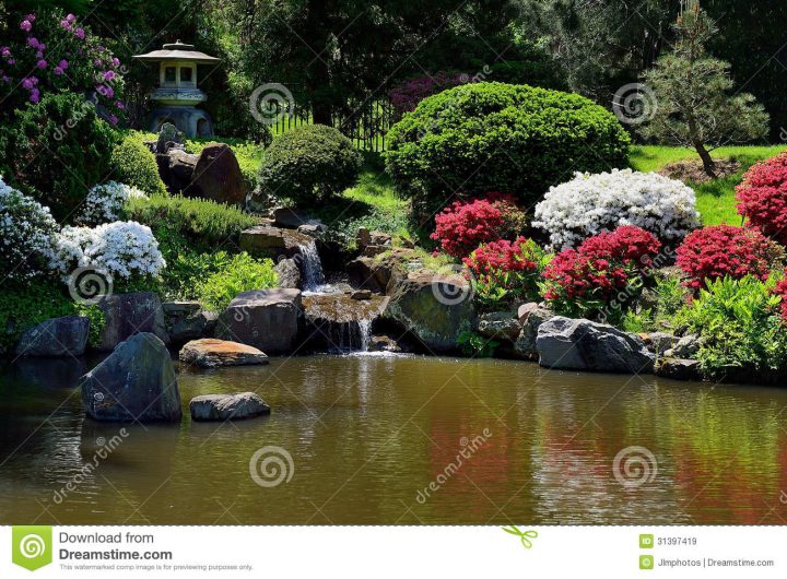 Fontaine Jardin Japonais Petite Fontaine De Chute De L Eau … destiné Petite Fontaine De Jardin