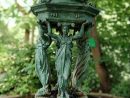 Fountain, Fontaine Wallace, Nantes, Jardin Des Plantes, Cast ... tout Statue Fontaine De Jardin