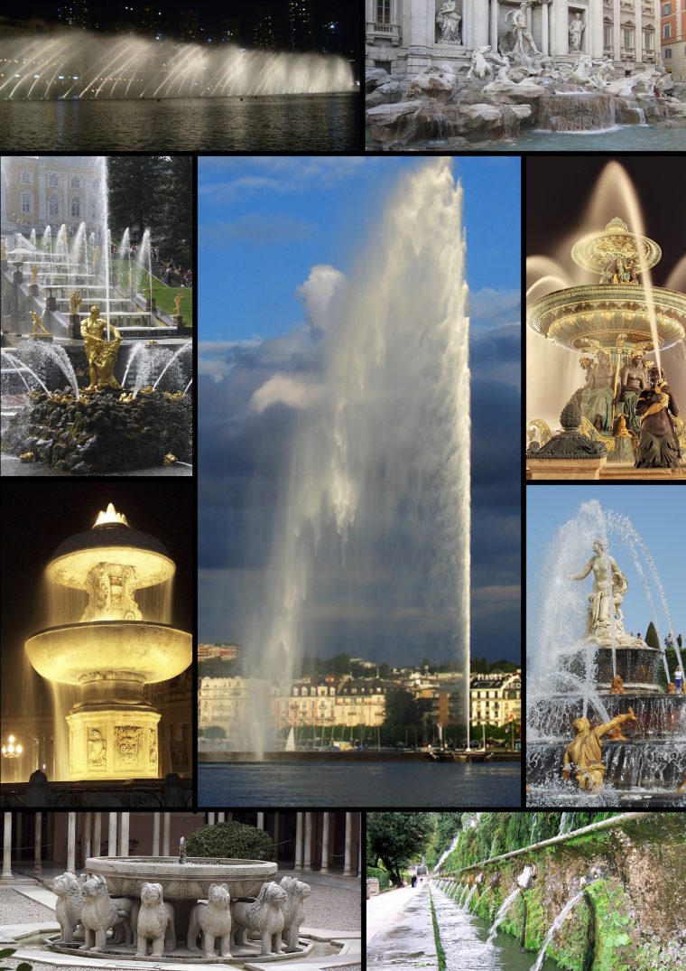 Fountain – Wikipedia concernant Jet D Eau Pour Fontaine De Jardin
