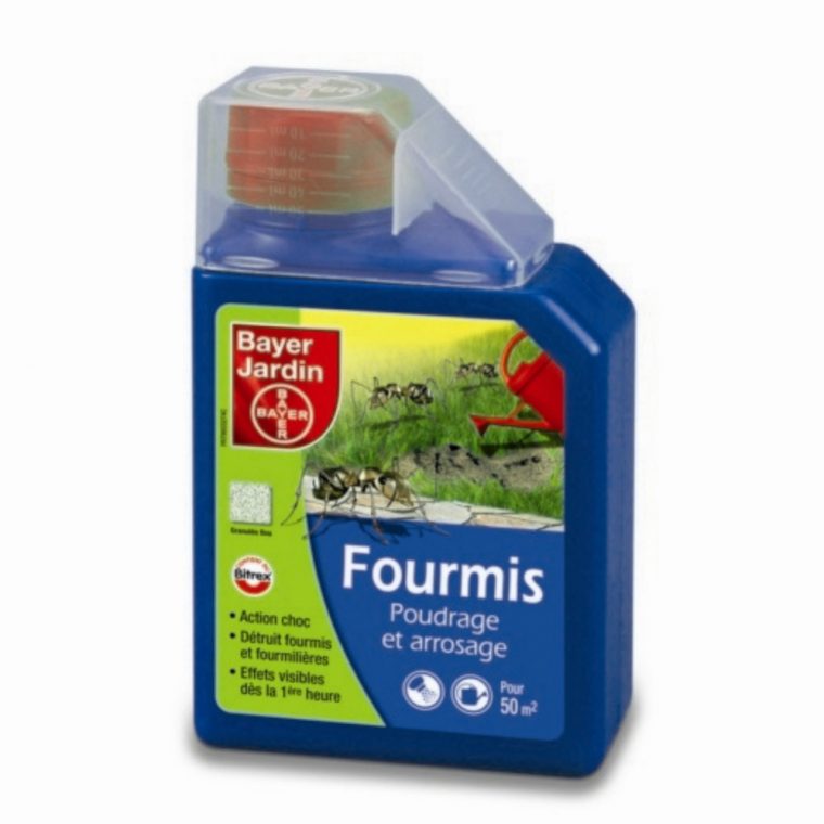 Fourmis Poudrage & Arrosage Granulés Fins Bayer Jardin 400 G pour Anti Fourmi Jardin