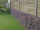 Gabion Wall Lattice Mix For Privacy Fence/screen. | Cercas ... dedans Gabion Deco Jardin