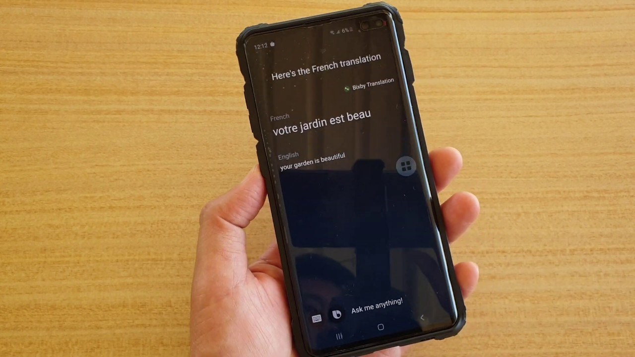 Galaxy S10 / S10+: Use Bixby Translate To Talk To Foreigner In Different  Language serapportantà Transate Jardin