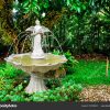 Garden Fountain House — Stock Photo © Dec.nui.gmail ... concernant Fontaine De Jardin En Fonte