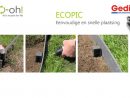 Gedimat - Eco-Oh! Ecolat Afboording pour Bordure De Jardin Gedimat