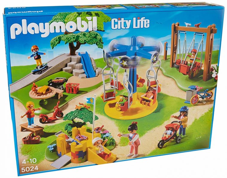Grand Jardin D'enfants – Playmobil Dans La Ville 5024 à Playmobil Jardin D Enfant