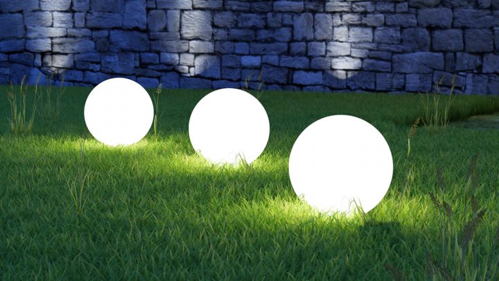 Grande Boule Lumineuse Sans Fil | Oviala destiné Boule Lumineuse Jardin