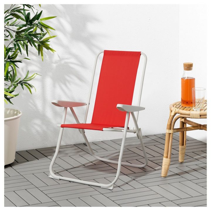 Håmö Reclining Chair – Red | Chaise Fauteuil, Fauteuil … intérieur Chaises De Jardin Ikea