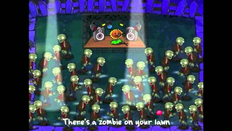 Hay Un Zombie En Mi Jardin – Plantas Contra Zombies | Karaoke Random tout Zombie De Jardin