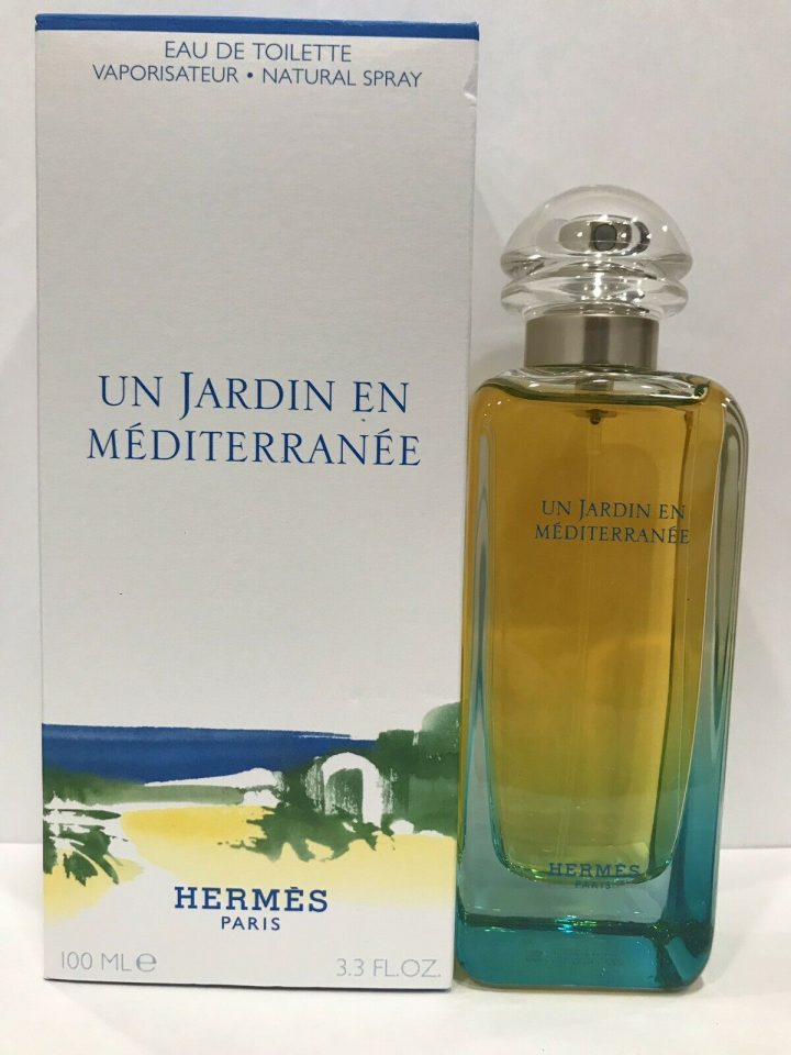 Hermes Un Jardin En Mediterranee 3.3Fl.oz. Edt. 99%full, In A Box serapportantà Un Jardin En Méditerranée