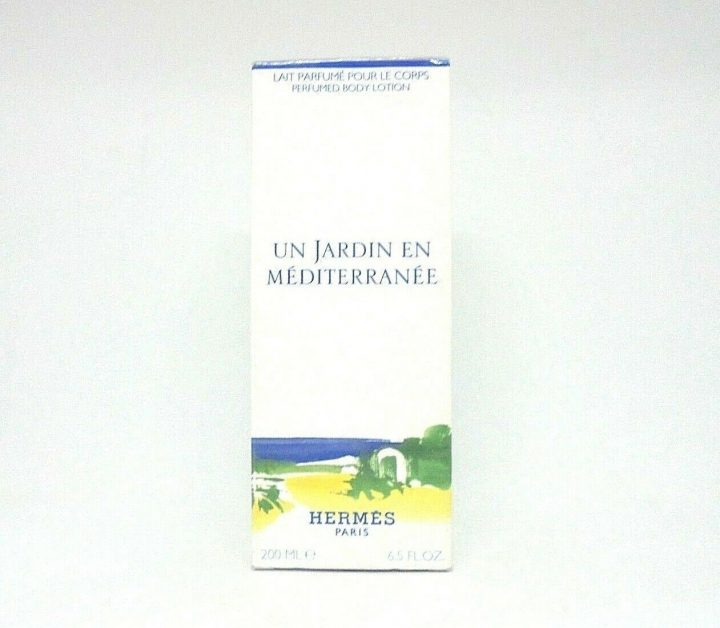Hermes Un Jardin En Mediterranee Perfumed Body Lotion ~ 6.5 Oz Bnib pour Un Jardin En Méditerranée