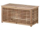 Hol Table De Rangement - Acacia 98X50 Cm intérieur Coffre De Jardin Ikea