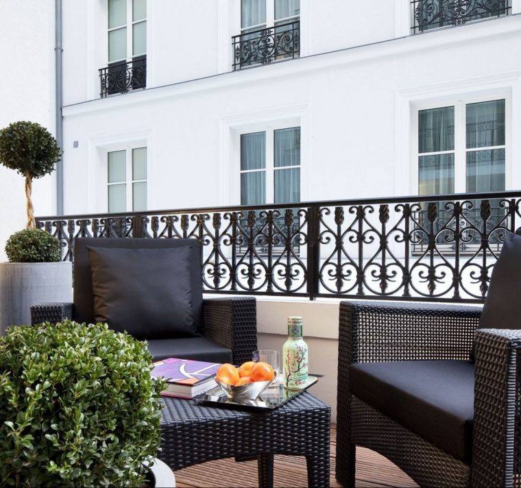 Hotel Les Jardins De La Villa | 4-Star Hotel In Paris … à Hotel Jardins De La Villa