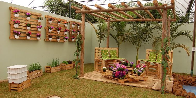 Idée Palette – 5 Façons Dе Meubler Votre Maison Et Le Jardin … serapportantà Idée Deco Jardin