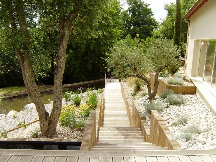 Idées D'aménagement De Jardin Moderne – Le Blog D'i Love … concernant Modele De Jardin Avec Galets