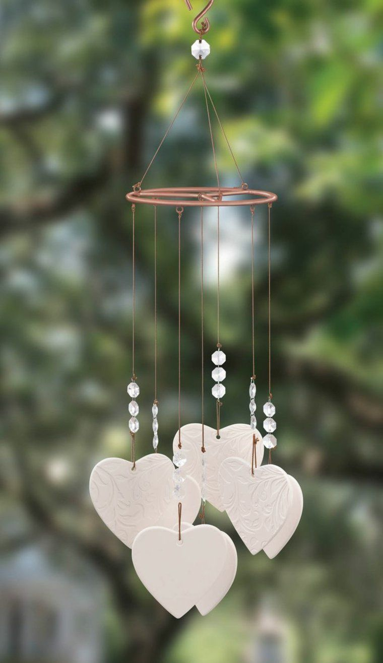 Idées Jardin Eolienne Diy Deco Romantique | Windspiele Diy ... tout Eolienne Jardin