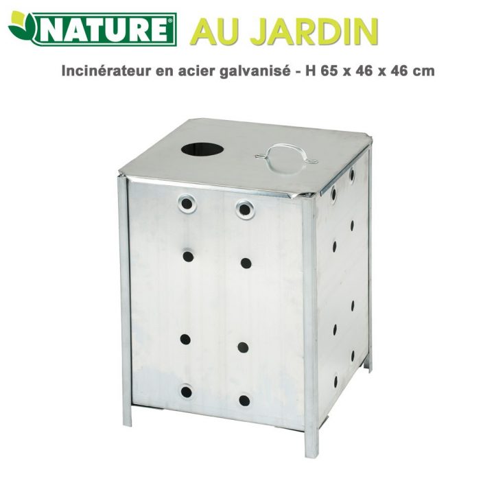 Incinérateur Déchet De Jardin – H65X46X46 Cm encequiconcerne Incinerateur De Jardin