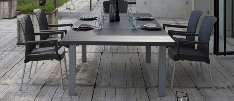 Ineo Garden Table | Grosfillex tout Table De Jardin Xxl