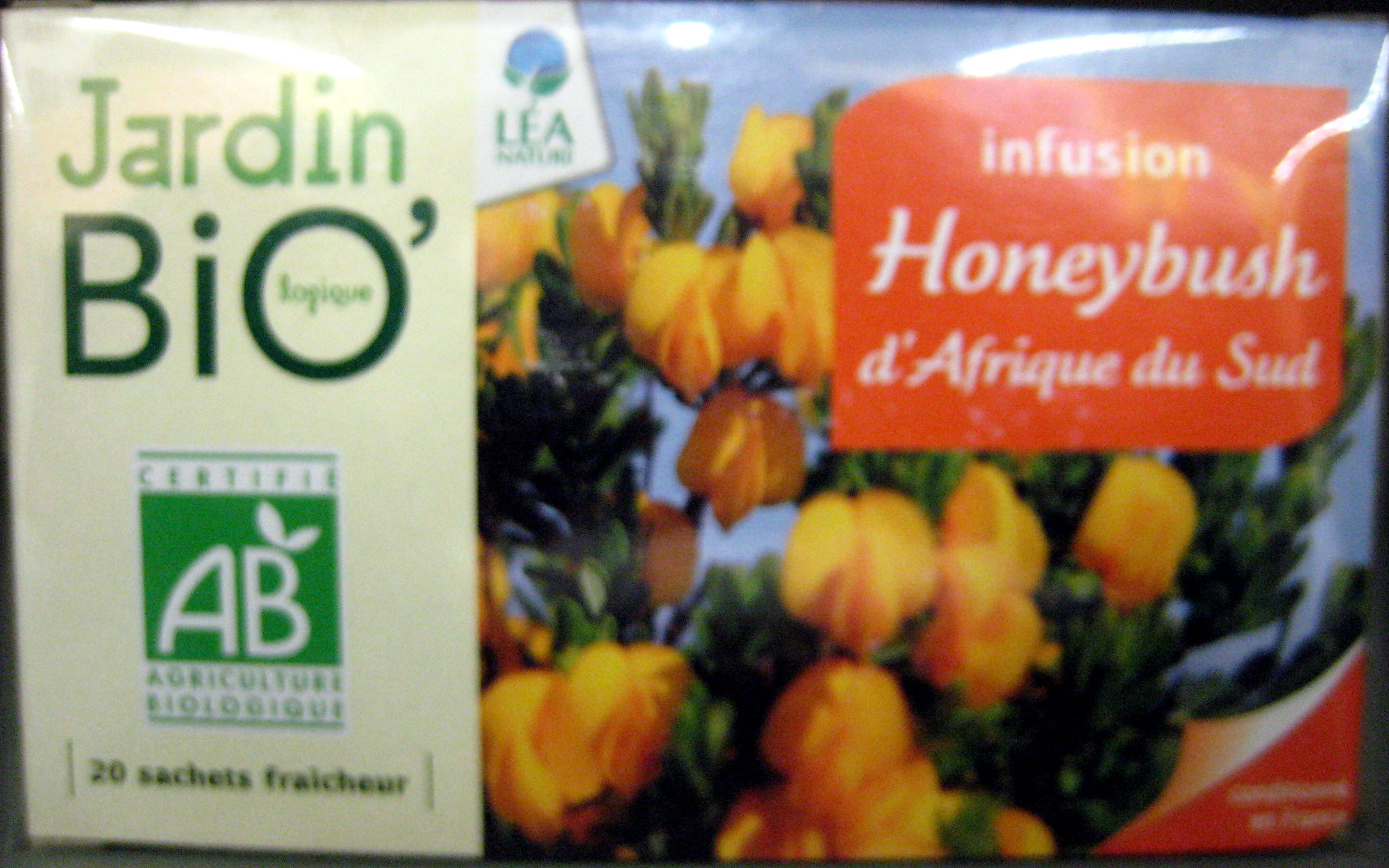 Infusion Honeybush D'afrique Du Sud Jardin Bio - 30 G (20 ... intérieur Jardin Bio Infusion