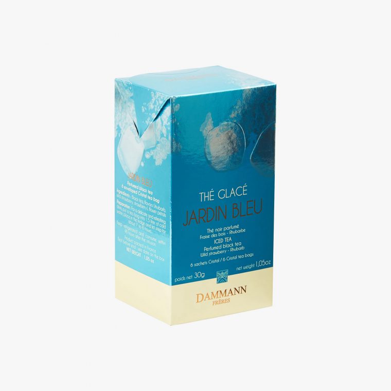 Jardin Bleu Iced Tea – Box Of 6 Sachets pour Thé Jardin Bleu