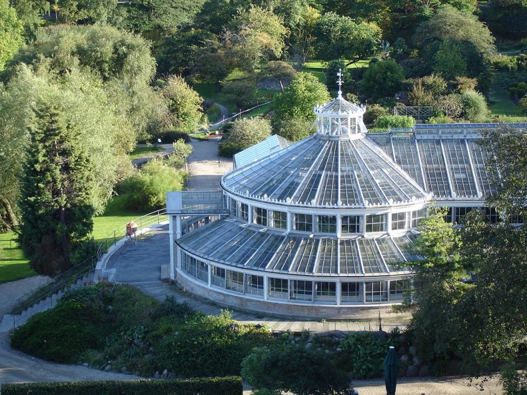 Jardin Botanique De Copenhague Et Ses Serres Monumentales … concernant Exposition Serre De Jardin