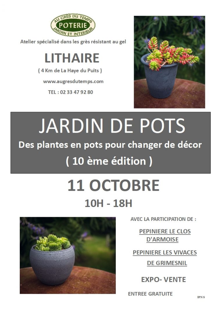 Jardin De Pots Affiche 2020 | Poterie destiné Vente De Poterie De Jardin
