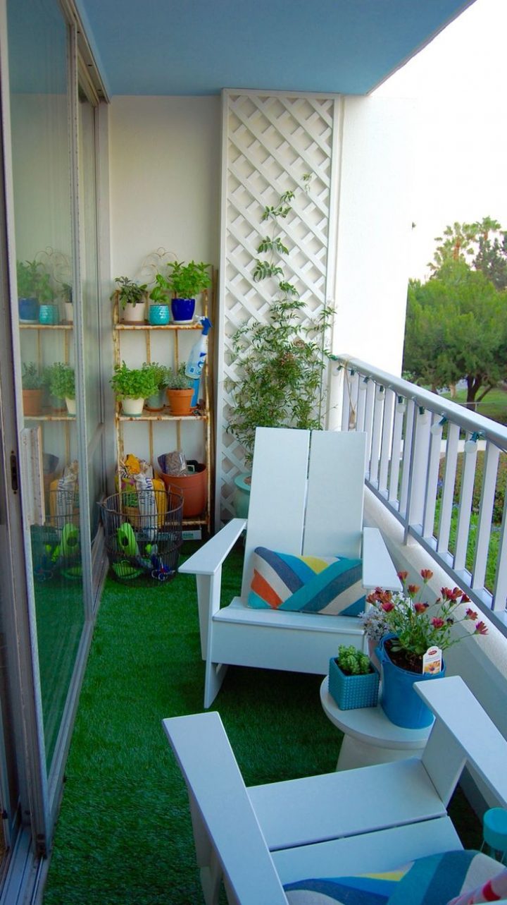 Jardin | Déco Petit Balcon, Décoration Petit Balcon Et … avec Petit Salon De Jardin Pour Balcon