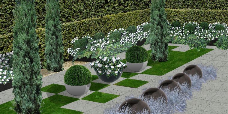 Jardin Paysager Exemple Conception – Idees Conception Jardin pour Modèle Jardin Paysager
