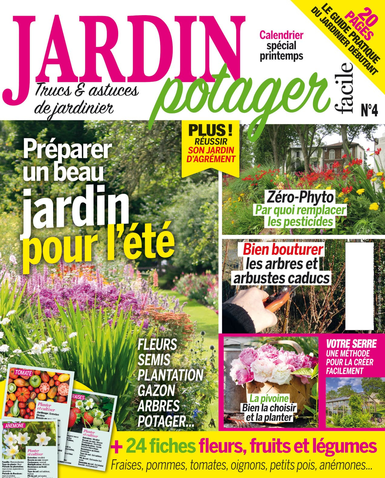 Jardin Potager Facile N°04 tout Revue Jardin Facile