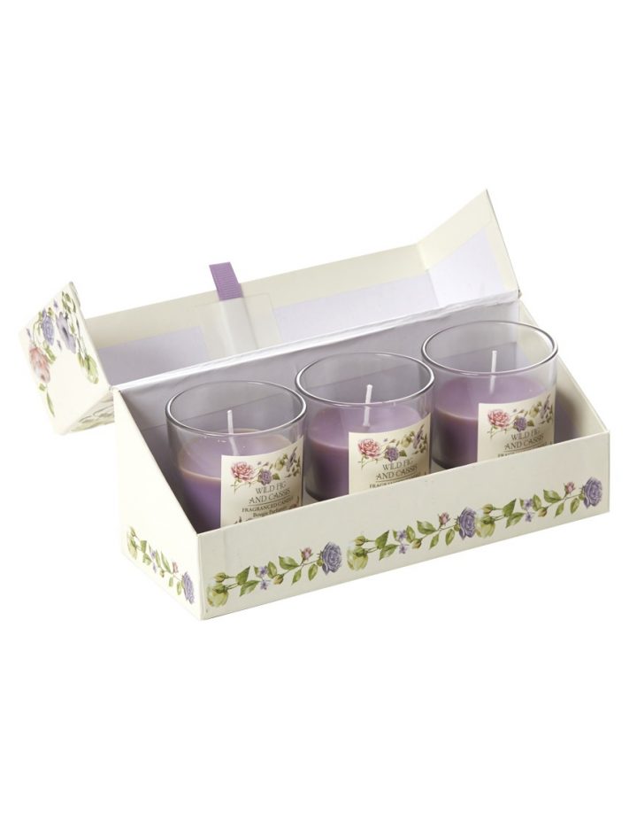 Jardin Series Wild Fig And Cassis Fragranced Candle Set serapportantà Chassis De Jardin