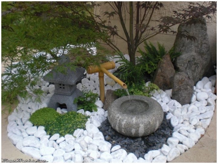 Jardin Zen | Petit Jardin Japonais, Jardin Japonais … avec Idee Deco Jardin Gravier