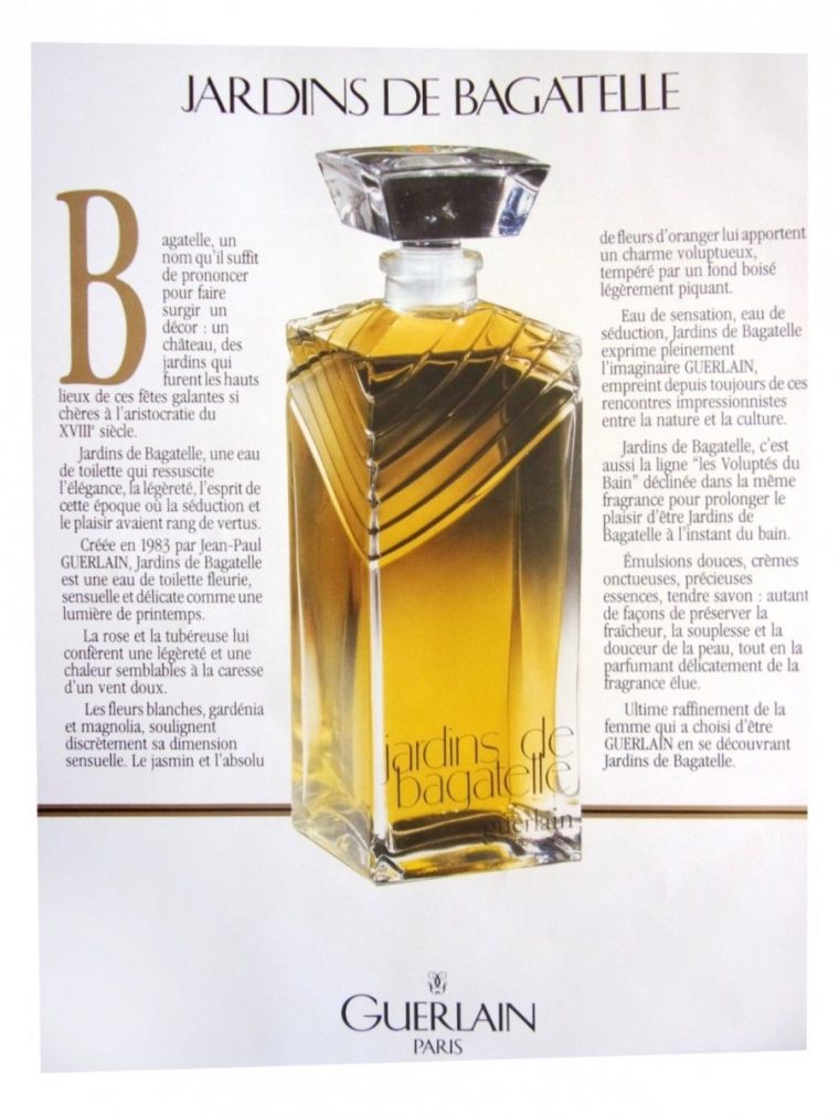Jardins De Bagatelle Guerlain (1993)Eau De Parfum destiné Jardin De Bagatelle Parfum