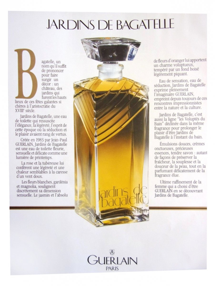 Jardins De Bagatelle Guerlain (1993)Eau De Parfum destiné Parfum Jardin De Bagatelle