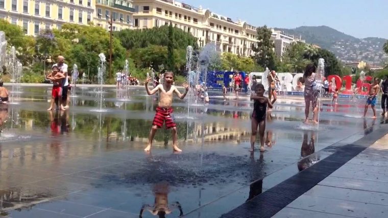 Jeux D'eau À Nice – à Jeux D Eau Jardin