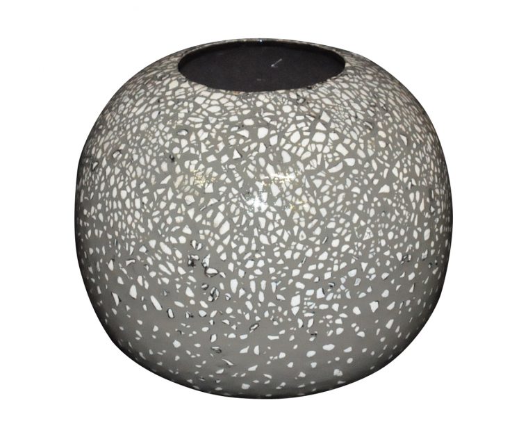Joli Vase Boule Céramique Coquille D'oeuf intérieur Boule Céramique Jardin