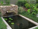Koi Pond With Waterfall | Etang De Jardin, Jardin Moderne Et ... intérieur Fontaine Exterieure De Jardin Moderne
