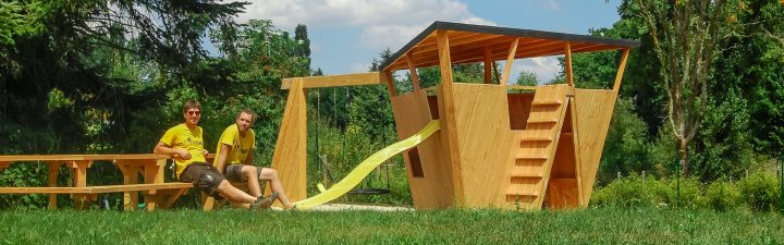 La Cabanerie ⋆ Structures Bois Sur Mesure concernant Maison De Jardin Pour Enfants