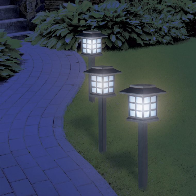 Lampe De Jardin A Led Style Japonais – Maison Futée intérieur Lampadaire De Jardin Sur Pied