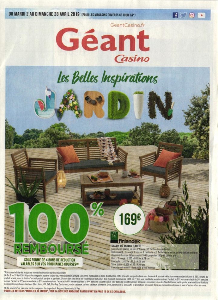 Le Bon Plan Geant Casino – L'annuaire Hoodspot à Geant Casino Salon De Jardin