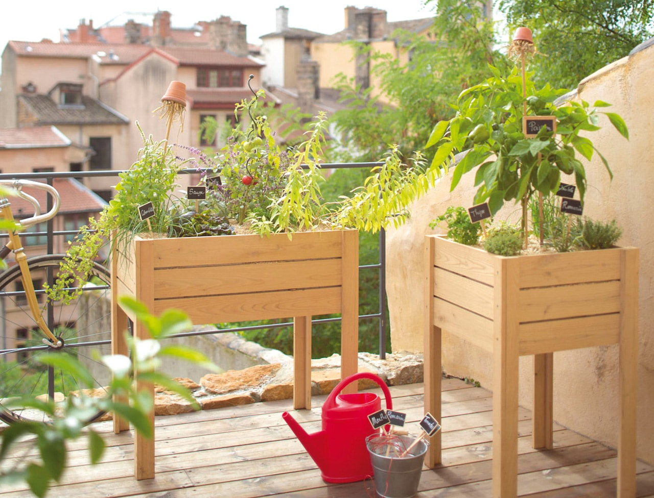 Les Astuces Pour Réaliser Un Potager Sur Son Balcon. avec Jardin Potager De Balcon