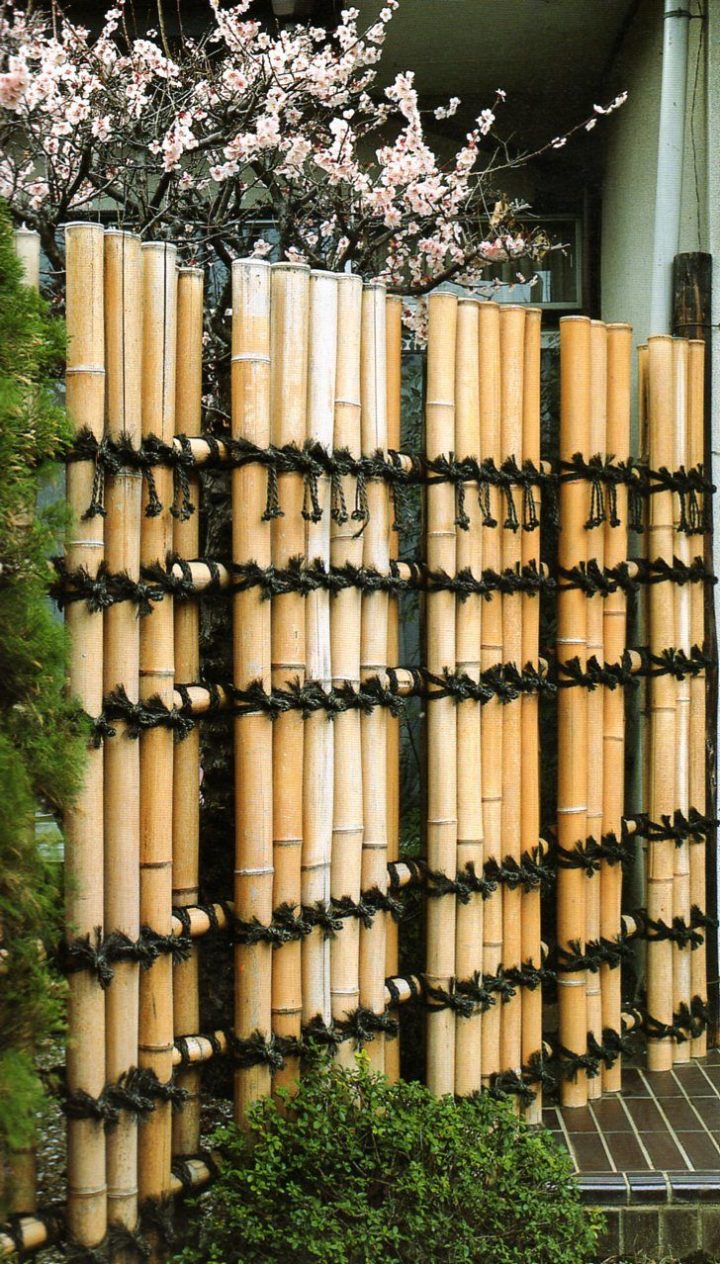 Les Clôtures Traditionnelles Japonaises (2) | Japon … encequiconcerne Déco Jardin Bambou