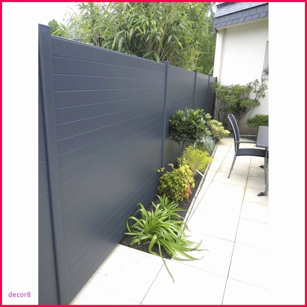 Lovely Brise Vue En Plexiglas Pour Balcon | Cloture Pvc ... concernant Leroy Merlin Jardin Cloture