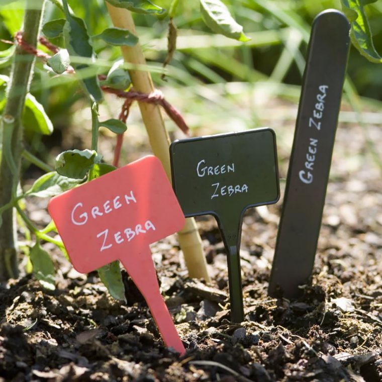 L'utilisation Des Étiquettes De Jardin Pour Le Potager, Les … avec Etiquettes Jardin