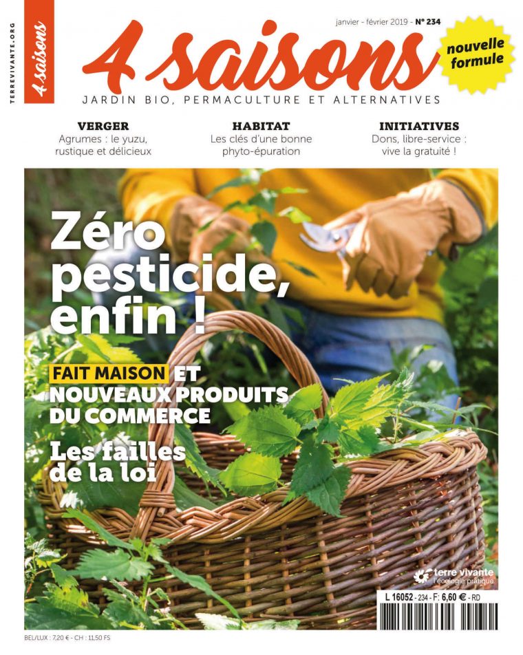 Magazine Les 4 Saisons Du Jardin Bio concernant Revue Jardin Facile