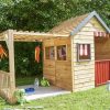 Maison En Bois En Kit Pour Enfant - Le Meilleur Des Maisons ... intérieur Cabane De Jardin Enfant Bois