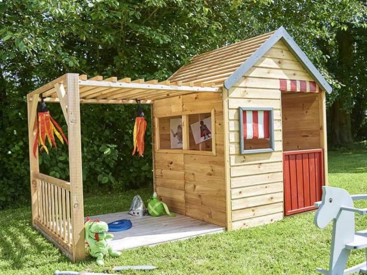 Maison En Bois En Kit Pour Enfant – Le Meilleur Des Maisons … intérieur Cabane De Jardin Enfant Bois